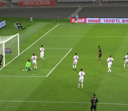 Video: David Fofana laukoi alle minuutin sisään kaksi maalia André Onanan taakse Turkin pääsarjassa