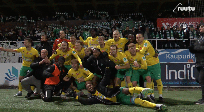 Video: KTP:n Petteri Forsell ohjasi ison maalin – FC Haka putoaa Veikkausliigasta!