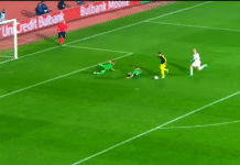 Klassikkovideo: Mesut Özil nöyryyttää Ludogorets-puolustusta ja tekee fantastisen voittomaalin