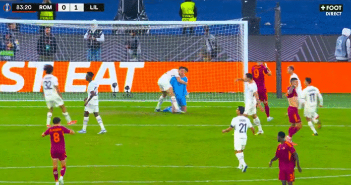 Video: Uskomaton temppu – Lillen maalivahti torjui kolme AS Roman rankkaria samassa tilanteessa