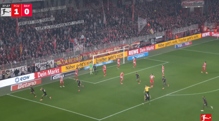 Video: Upea yksilösuoritus – Bayern Münchenin Luis Díaz teki aivan uskomattoman maalin