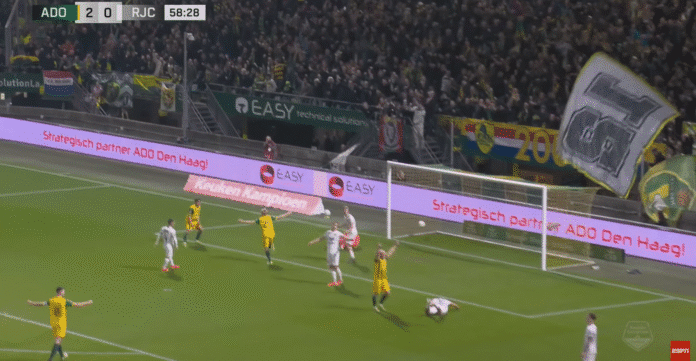 Video: Juho Kilo heilutti verkkoa – ADO Den Haag porskuttaa ylivoimaisessa sarjakärjessä