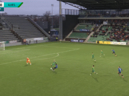 Video: Ilves-maalivahti Otso Virtanen seikkaili kaukana – FC Interin Dimitri Legbo nosti pallon maaliin