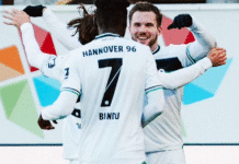 Video: Hannover 96 kaatoi sarjakärjen vieraissa 0-2 – Benjamin Källman teki kaksi maalia