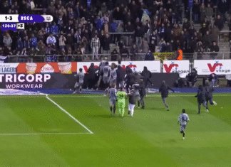 Video: Ibrahim Kanaté juoksi pallon tyhjään maaliin ja tuuletti volttisarjalla Belgian Cupissa