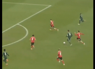 Video: Adam Marhievilta uhkarohkea ja kaunis katko takaapäin Saksan 2. Bundesliigassa