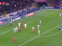 Video: Galatasarayn Victor Osimhen pamautti saksipotkulla voittomaalin lisäajalla