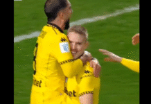 Video: Tyylikäs pusku – Fredrik Jensen avasi maalihanansa ARIS Thessalonikin paidassa