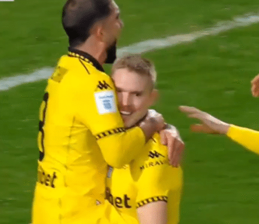 Video: Tyylikäs pusku – Fredrik Jensen avasi maalihanansa ARIS Thessalonikin paidassa