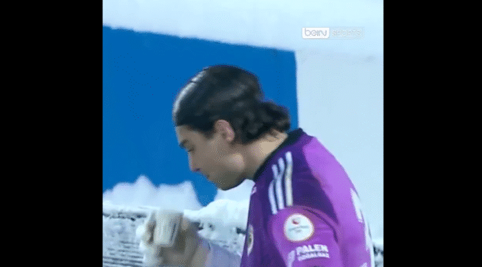 Video: Turkissa hyiset olosuhteet – maalivahti Matija Orbanic lämmitteli juomalla teetä kesken matsin