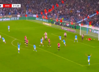 Video: Rayan Cherki tälläsi komean voittomaalin Man Citylle Englannin Liigacupin puolivälierissä