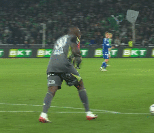 Video: Haitin maajoukkuemaalivahti sai onnekkaan maalisyötön Ranskan Ligue 2:ssa