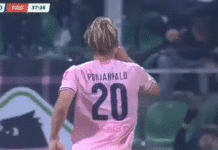 Video: Palermon Joel Pohjanpalo laukoi voittomaalin ja Jesse Joronen torjui nollapelin