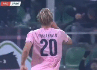 Video: Palermon Joel Pohjanpalo laukoi voittomaalin ja Jesse Joronen torjui nollapelin