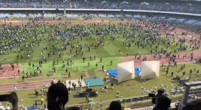 Video: Lionel Messin kiertue Intiassa alkoi kaaoksella – stadionjärjestäjä pidätetty