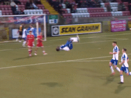 Video: Pohjois-Irlannin Valioliigassa nähtiin upea maali ja akrobaattinen tuuletus