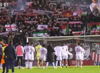 Video: 4 000 Sevillan kannattajaa saapui vieraspeliin alasarjajoukkuetta vastaan Espanjan Cupissa