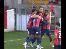 Video: 36-vuotias Andy Carrol maalivireessä Englannin 6. korkeimmalla sarjatasolla