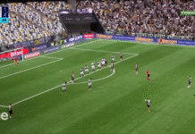 Video: 39-vuotias Hulk tälläsi hirmuisen vaparimaalin Brasilian Serie A:ssa