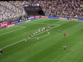 Video: 39-vuotias Hulk tälläsi hirmuisen vaparimaalin Brasilian Serie A:ssa