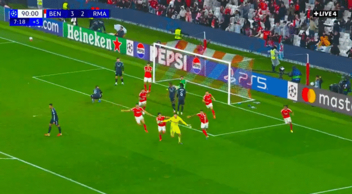 Video: Maalivahti Anatoliy Trubin puski Benfican jatkoon Mestarien liigassa!