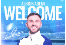 Albion Ademi vaihtaa seuraa Kiinan Superliigassa