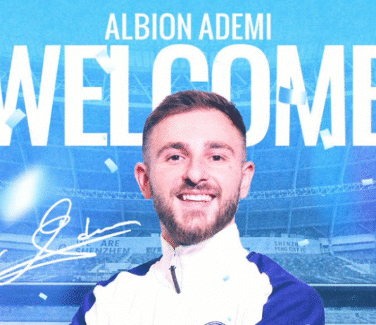 Albion Ademi vaihtaa seuraa Kiinan Superliigassa