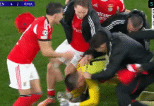 Video: Maalivahti Anatoliy Trubin puski lisäajalla ratkaisumaalin – Benfica etenee jatkopeleihin!