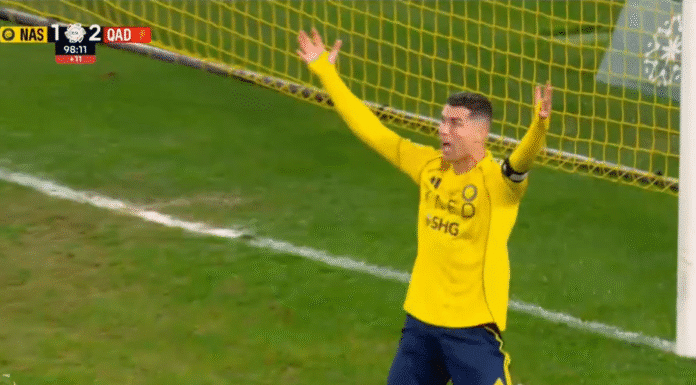 Video: Cristiano Ronaldo haki härskisti rankkaria 99. minuutilla – Al-Nassr kärsi yllätystappion