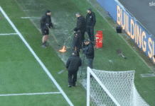 Video: Sivurajaa ympäröivät alueet jäässä – Hull–Watford jouduttiin siirtämään