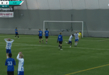 Video: HJK:n 19-vuotias nigerialainen testipelaaja pamautti komean maalin Liigacupissa