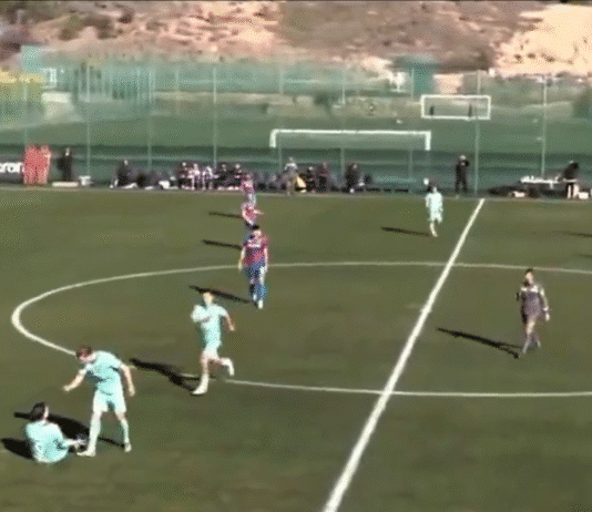 Video: FC Luganon Kevin Behrens hyökkäsi raivoissaan joukkuetoverinsa kimppuun