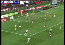 Video: Australian pääsarjassa nähtiin loistelias voittomaali heti uuden vuoden alkuun