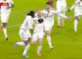 Video: Fulhamin Harrison Reed pamautti elämänsä maalin Liverpoolin verkkoon 97. minuutilla