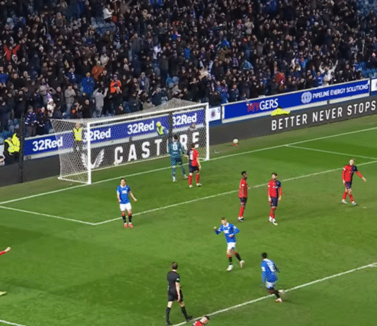 Video: Oliver Antman viimeisteli avausmaalinsa Glasgow Rangersille