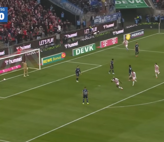 Video: FC Kölnin Ragnar Ache pamautti häikäisevän saksipotkumaalin Bundesliigassa