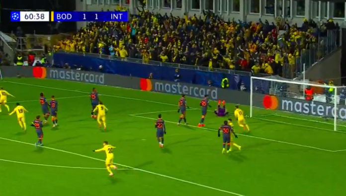 Jättipaukku Mestarien liigan neljännesvälierissä – FK Bodø/Glimt kaatoi Interin!