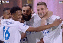 Video: Karim Benzema painoi hattutempun debyyttiottelussaan uudessa seurassa