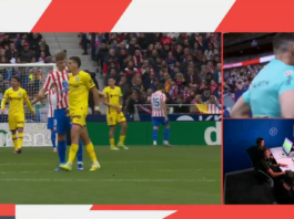 Video: Getafen Abdel Abqar nipisti vastustajaa munista – VAR-tarkastuksen jälkeen punainen kortti