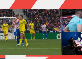 Video: Getafen Abdel Abqar nipisti vastustajaa munista – VAR-tarkastuksen jälkeen punainen kortti