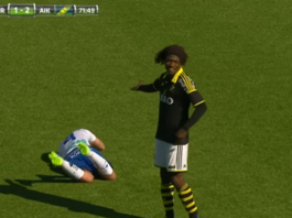 Video: IFK Norrköpingin kapteenilta niin nolo filmaus, että häpesi itsekin Allsvenskanissa 2015