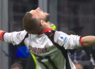 Video: AC Milanin puolustaja Strahinja Pavlović pamautti elämänsä maalin Serie A:ssa