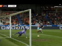 Video: Pallo olisi mennyt ohi maalin – kenttämestarin erikoinen ratkaisi 1–0-kotivoiton Espanjassa