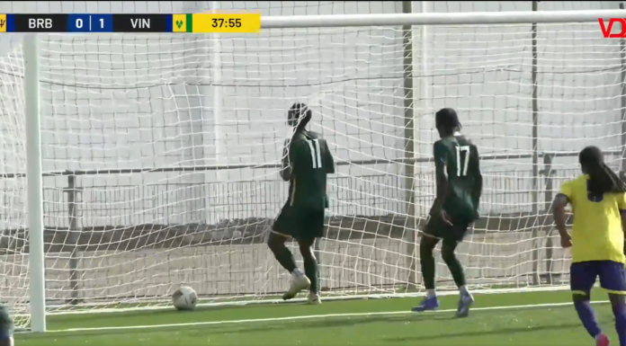 Video: Saint Vincent ja Grenadiinien pelaaja teki maalin ja suoritti koomisen FIFA-tuuletuksen