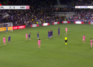 Video: 38-vuotias Lionel Messi laukoi vaparimaalin – maalivahdilta melkoinen hörppy