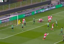 Video: SC Bragan Florian Grillitsch teki tyylikkään kantapäämaalin Eurooppa-liigassa