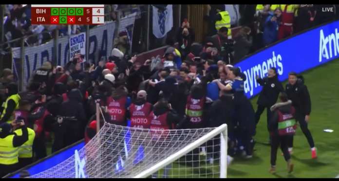 Video: Jättiyllätys – Bosnia ja Hertsegovina kaatoi Italian ja etenee MM-kisoihin!