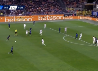 Video: Interin Hakan Çalhanoğlu tälläsi uskomattoman osuman AS Roman verkkoon Serie A:ssa