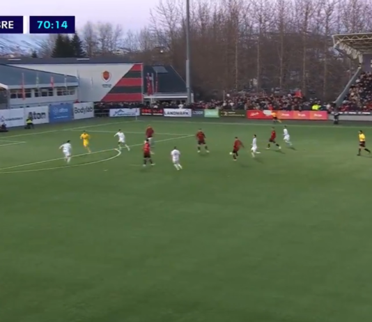 Video: 36-vuotias Gylfi Sigurdsson teki eleettömän hienon maalin Islannin pääsarjassa
