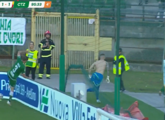 Video: Maalivahti Antony Iannarilli teki tasoitusmaalin lisäajan lisäajalla Italian Serie B:ssä